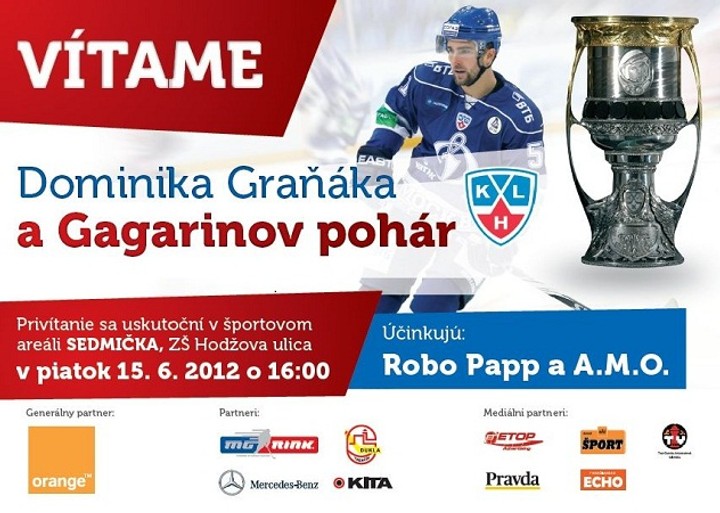 Trenčín privíta Gagarinov pohár - program